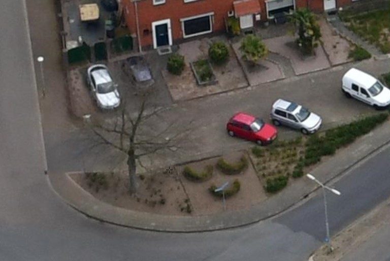 Luchtfoto gemeente wapen van Horn 2